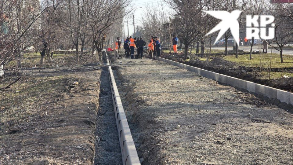 Город в ремонте похож на холст художника