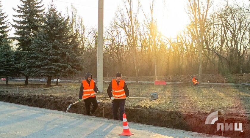 Московские специалисты начали реконструкцию улицы Буденного в Луганске