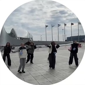 Луганские школьники передают привет с сочинского побережья! Море, солнце и танцы — вот она, «Культурная карта 4+85» в действии