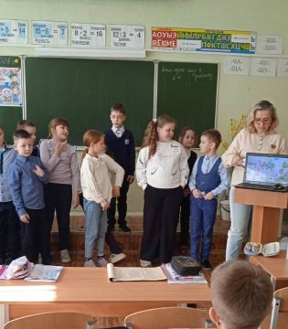 Информационно-познавательную беседу провели с учащимися школы