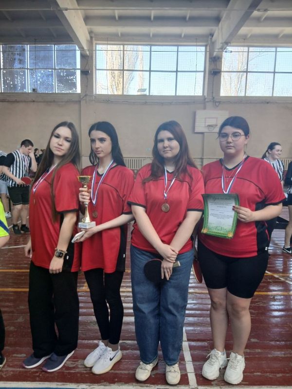 В Луганске состоялись соревнования по настольному теннису