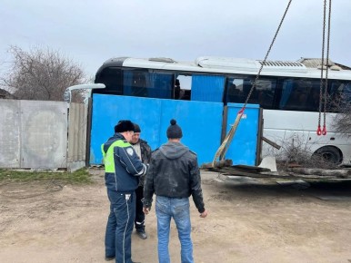 Водитель автобуса «Москва-Стаханов» уснул за рулём