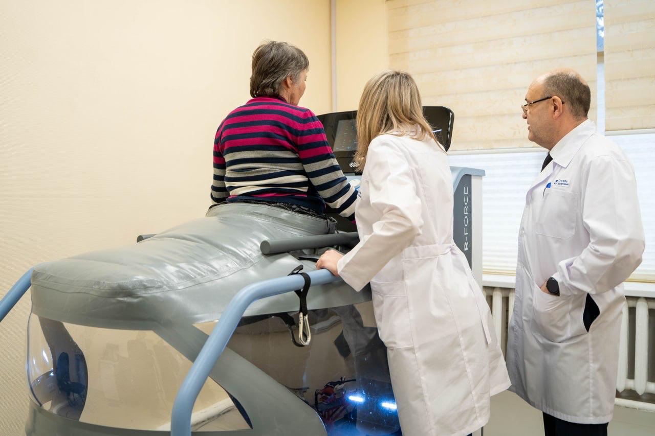 Амбулаторное отделение и дневной стационар для реабилитации открылись после ремонта в Луганской республиканской физиотерапевтической поликлинике имени профессора Щербака