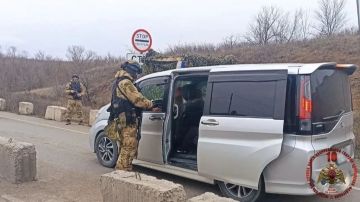 Росгвардия в ЛНР перехватила пулемёт на КПП: мужчина задержан