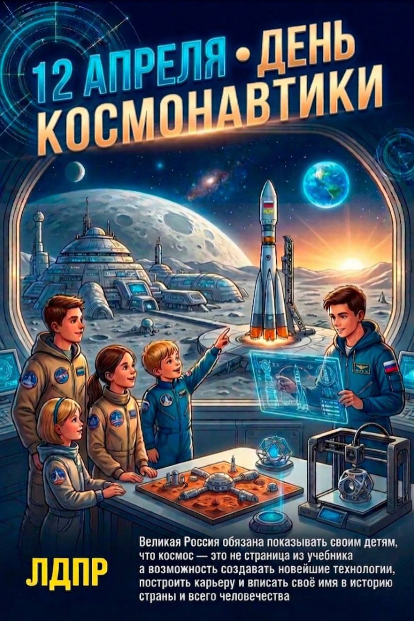 12 апреля — День космонавтики