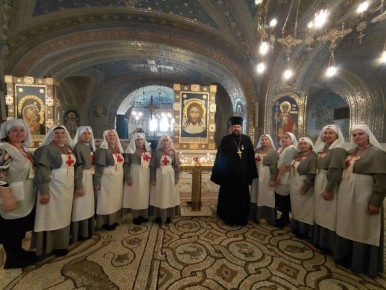 В Великий четверг, 9 апреля, рано утром в храме Архистратига Божия Михаила посёлка Новоайдара состоялось торжественное богослужение, посвящённое воспоминанию Тайной вечери Господа нашего Иисуса Христа с учениками и...