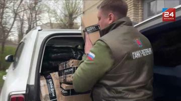 Гуманитарную помощь и пасхальные куличи передали воспитанникам Лутугинского детского дома