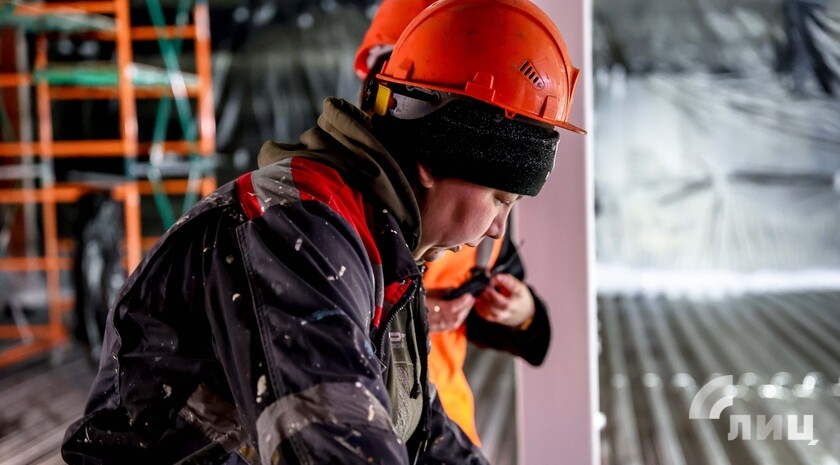 Строители приступили к возведению второго модульного объекта в ЛНР