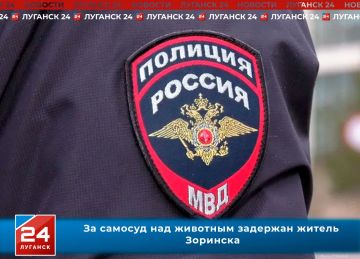 За самосуд над животным задержан житель Зоринска