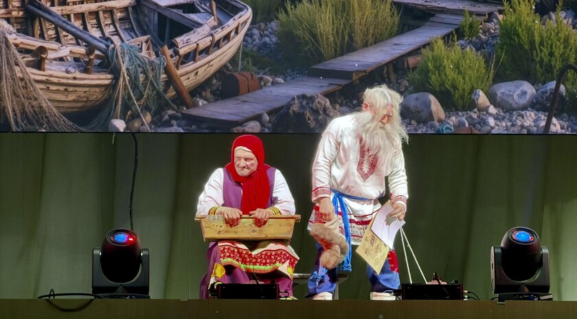 Заключительный показ «Сказки о золотой рыбке» прошел в Луганском цирке