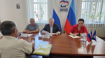 Виктор Водолацкий: Во время региональной недели провожу приемы граждан по личным вопросам на территории Луганской Народной Республики