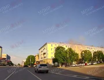 В сети появились кадры прилёта БПЛА