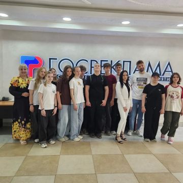 Константин Бутримов: «Выбирай своё»: школьники Луганска погрузились в мир рекламы на профориентационной экскурсии