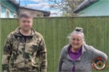 Военнослужащие Росгвардии, выполняющие задачи в Луганской Народной Республике, откликнулись на просьбу о помощи 82-летней жительницы одного из населённых пунктов региона