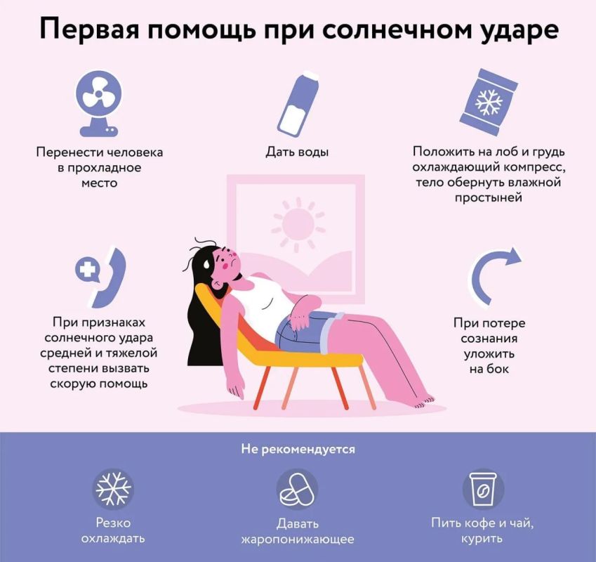 Жара пришла раньше лета: как распознать тепловой удар и что делать