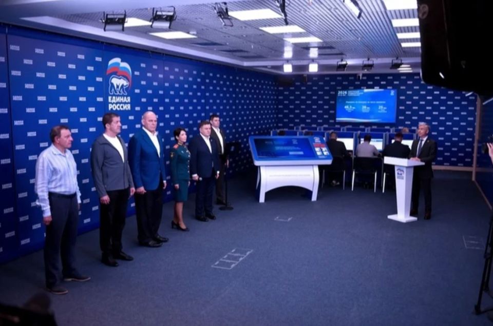 В ЛНР подвели итоги предварительного голосования «Единой России»