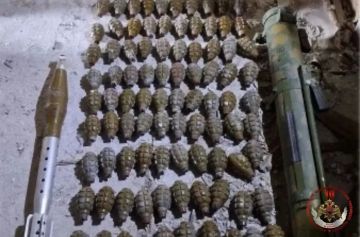 В ЛНР росгвардейцы нашли схрон с оружием и боеприпасами
