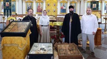 Храмы ЛНР передали на реставрацию во Владимир десять старинных икон