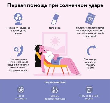 Длительное нахождение на солнце в условиях сильной жары и повышенной влажности может спровоцировать тепловой или солнечный удар