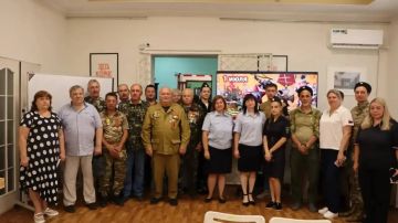 11 Ровеньковские полицейские посетили мероприятие, посвящённое Дню ветерана боевых действий