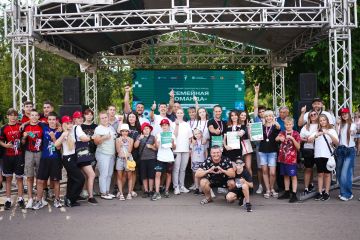 «Семейная команда»: в Луганске прошел спортивный праздник, объединивший поколения