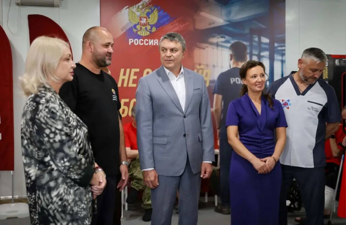 Леонид Пасечник: В Луганске появился зал адаптивного спорта «Новая высота»