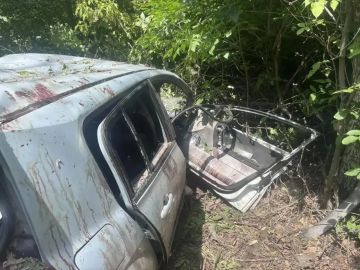 Кадры последствий ударов со стороны ВФУ по Республике