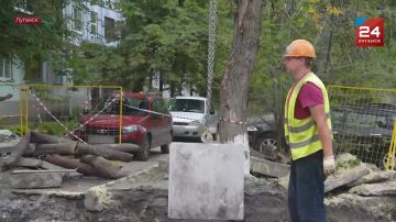 Обновление теплосетей в Луганске в самом разгаре