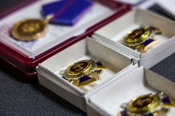 В преддверии Дня сотрудника органов следствия в республиканском МВД наградили отличившихся правоохранителей