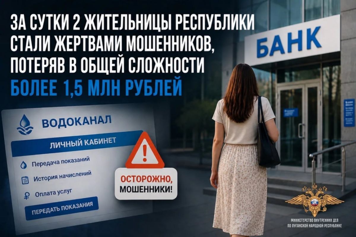 111За сутки 2 жительницы республики стали жертвами мошенников, потеряв в общей сложности более 1,5 млн рублей