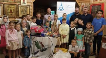 Праздник «Большая семья Луганска» состоялся в храме святых мучеников Гурия, Самона и Авива