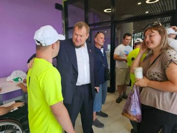 В Луганске прошел открытый турнир по бочча «Точка опоры»