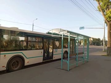 Первые 170 автобусы вышли на улицы Луганска