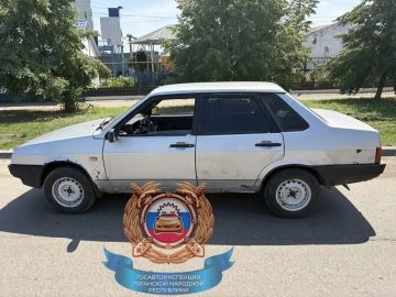 Сотрудники Госавтоинспекции устанавливают обстоятельства ДТП в Старобельске, в котором пострадал ребёнок