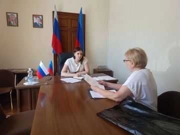 Заместитель Главы Администрации города Алёна Еськова провела личный прием граждан
