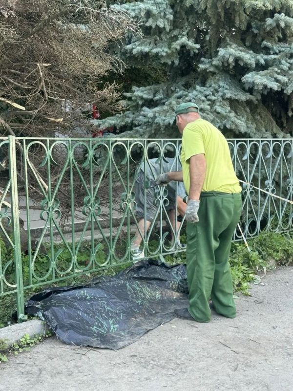 Парк Горького продолжают готовить к празднованию юбилея