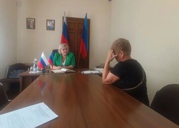 Заместитель Главы Администрации города Луганска провела личный прием граждан