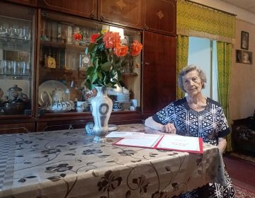 95-летний юбилей отмечает луганчанка Надежда Чемерис