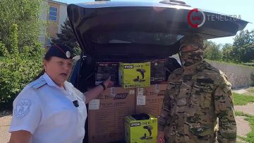 Очередная партия гуманитарной помощи передана военнослужащим 3-й общевойсковой армии