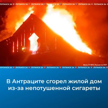 Пожар лишил жительницу Антрацита крыши над головой