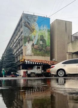На месте одного из муралов на Коцюбинского в Луганске появится новый светодиодный экран
