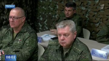 Сюжет программы «Новости» на Первом канале о проведенном Председателем СК России А.И. Бастрыкиным оперативном совещании в Луганске, а также о расследовании уголовных дел в отношении наемников и военнослужащих ВСУ