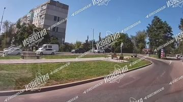 Жара в Луганске такая, что машины уже сами по делам ездят