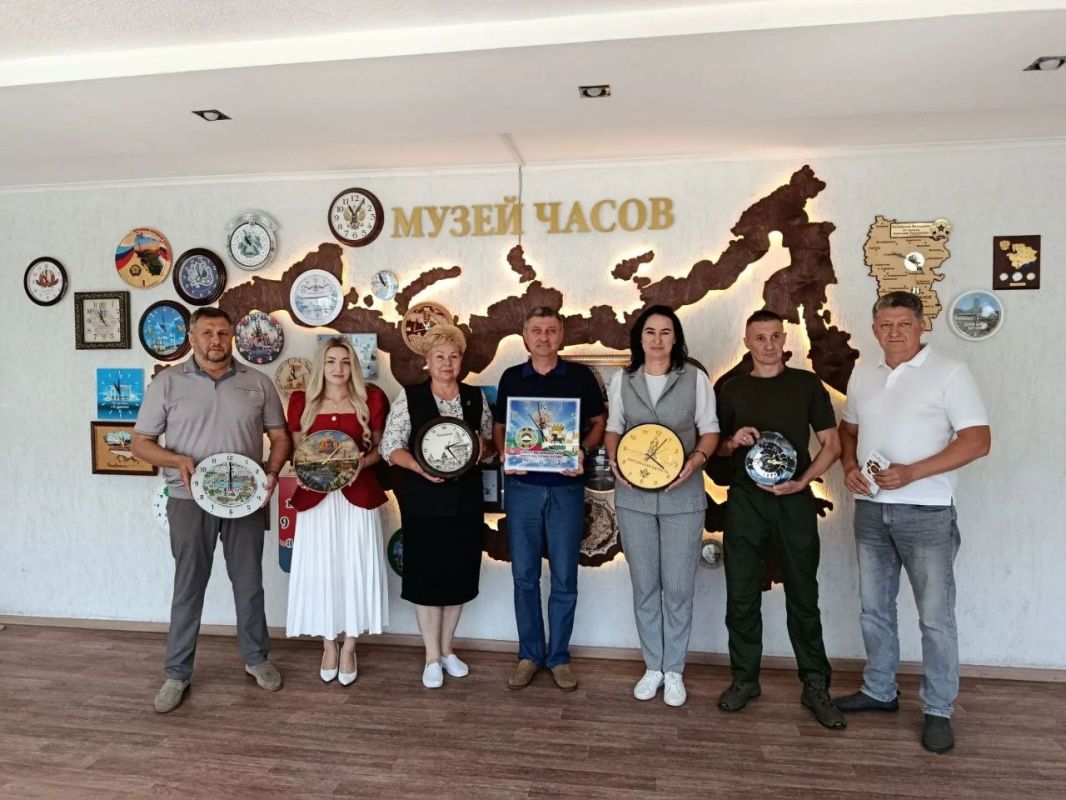 Яна Пащенко: Музей часов при Администрации Луганска пополнился новыми уникальными экспонатами