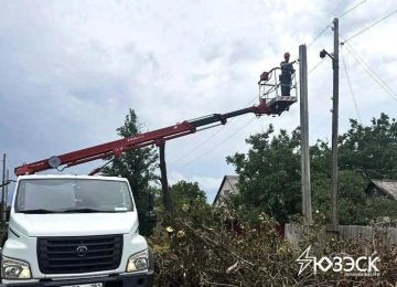 В Антраците обновили проблемную ЛЭП