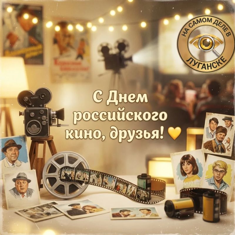 С Днём российского кино, друзья!