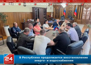 В Республике продолжается восстановление энерго- и водоснабжения