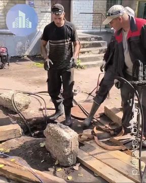 Луганский филиал начал применение новых бестраншейных технологий при ремонте инженерных сетей столичных МКД