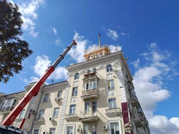 Шеф-регион помогает восстановить один из символов Луганска