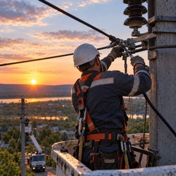 Энергетики заменили более 270 км проводов в ЛНР за полгода